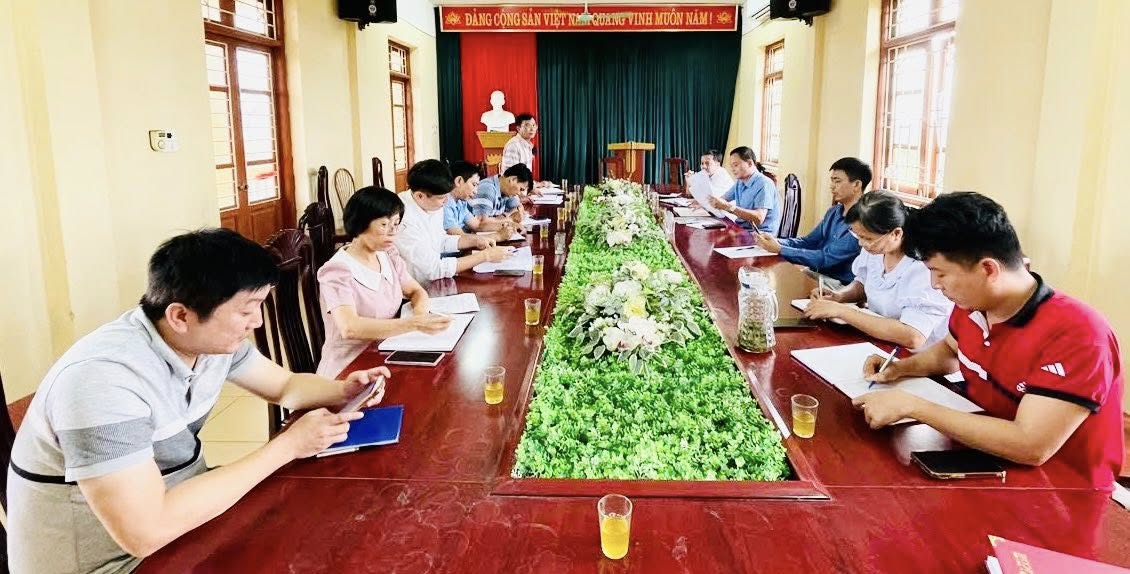 UBMTTQVN XÃ HỒNG QUANG:  HỘI NGHỊ CHUẨN BỊ CÔNG TÁC TỔ CHỨC ĐẠI HỘI MTTQ VIỆT NAM XÃ LẦN THỨ I, NHIỆM KỲ 2025 -2030