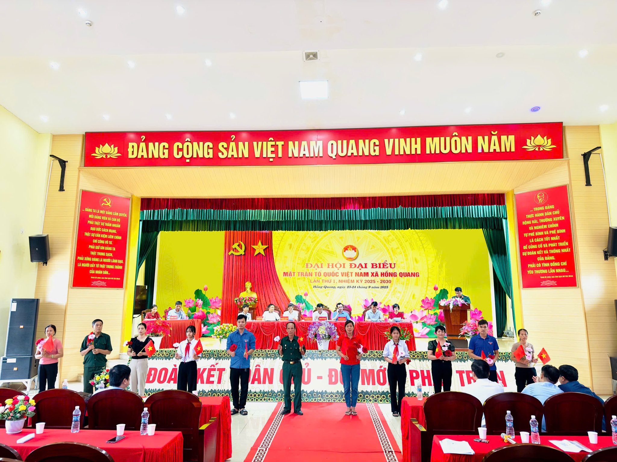 SẴN SÀNG CHO ĐẠI HỘI ĐẠI BIỂU MTTQ VIỆT NAM XÃ HỒNG QUANG LẦN THỨ I, NHIỆM KỲ 2025 – 2030