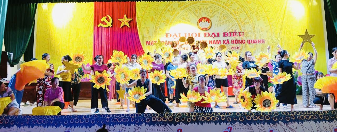 TỔNG DUYỆT CHƯƠNG TRÌNH ĐẠI HỘI ĐẠI BIỂU PHỤ NỮ XÃ HỒNG QUANG, LẦN THỨ  NHẤT, NHIỆM KỲ 2025-2030
