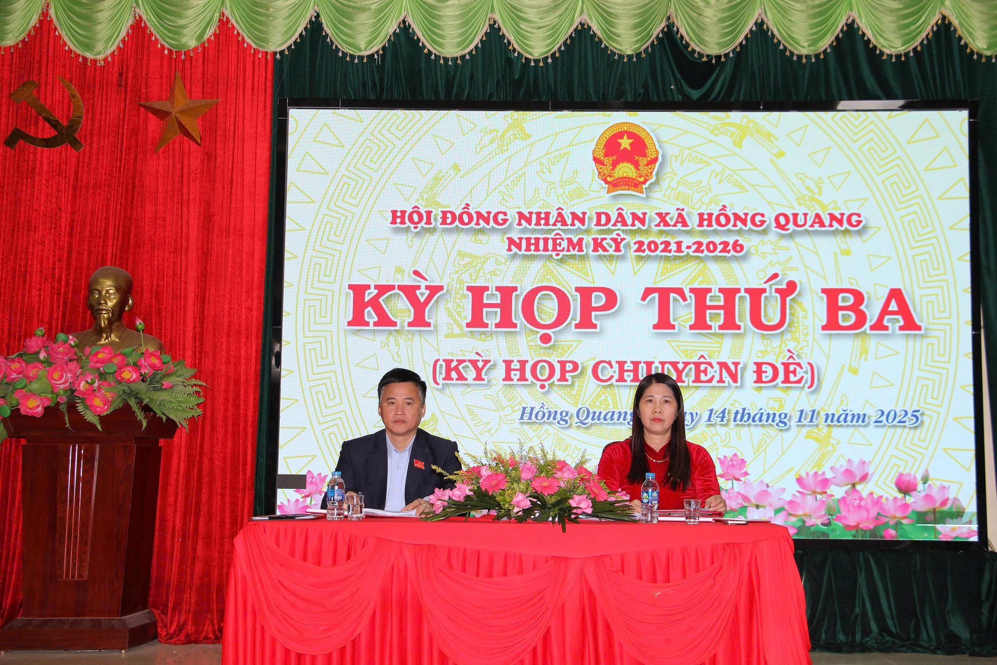 HỘI ĐỒNG NHÂN DÂN XÃ HỒNG QUANG KHÓA XX NHIỆM KỲ 2021 – 2026 : TỔ CHỨC KỲ HỌP THỨ BA – KỲ HỌP CHUYÊN ĐỀ
