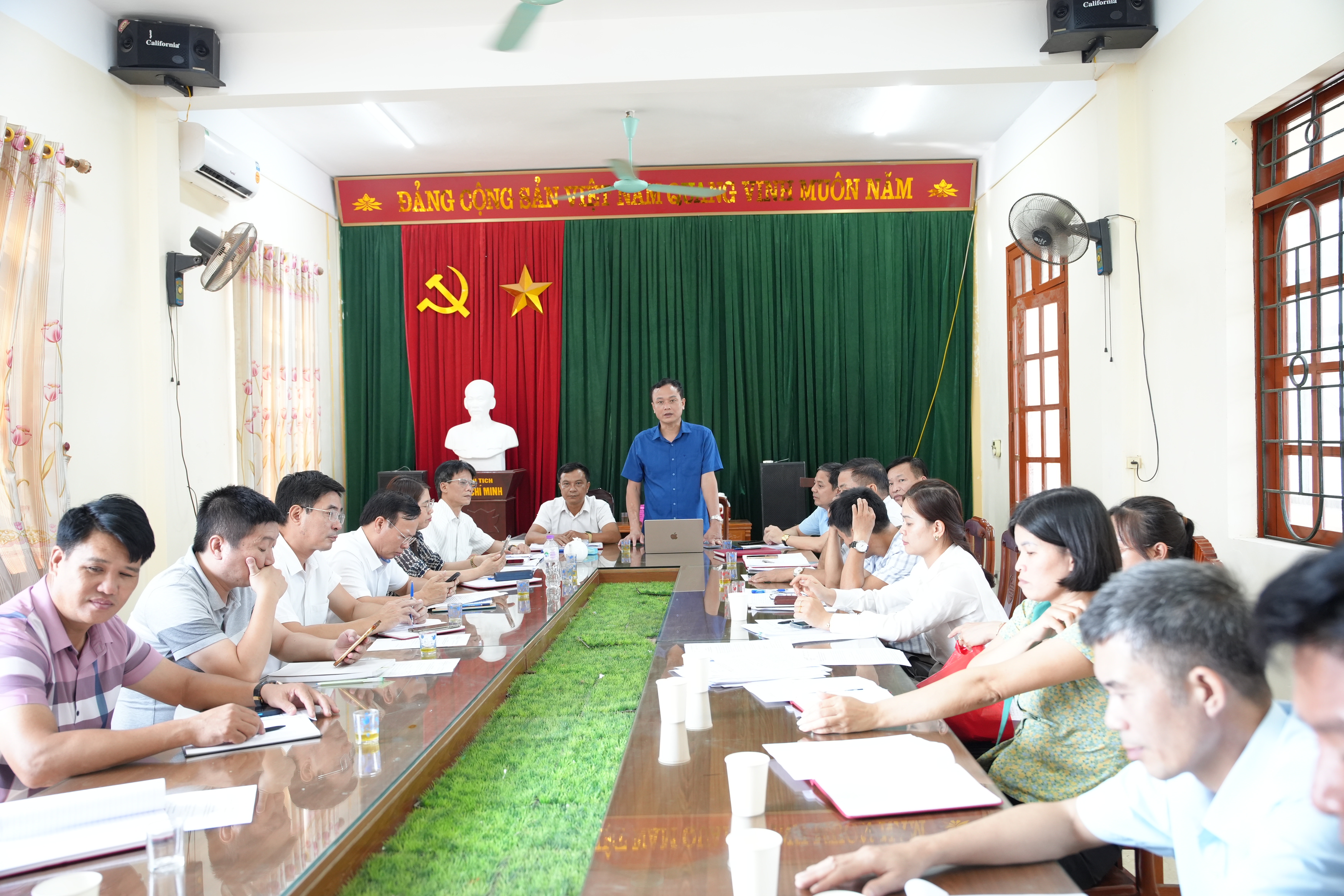 ĐẢNG BỘ CÁC CƠ QUAN ĐẢNG XÃ HỒNG QUANG TRIỂN KHAI PHƯƠNG HƯỚNG, NHIỆM VỤ 6 THÁNG CUỐI NĂM 2026