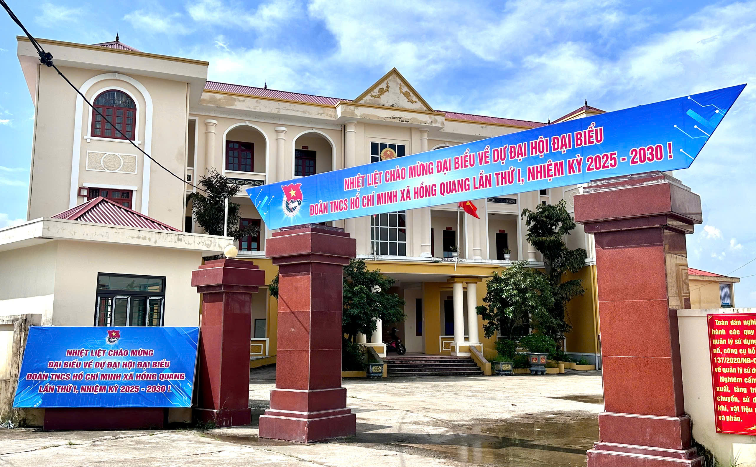 TUỔI TRẺ XÃ HỒNG QUANG:  PHÁT HUY TINH THẦN “ĐOÀN KẾT – TIÊN PHONG – BẢN LĨNH – SÁNG TẠO – PHÁT TRIỂN”