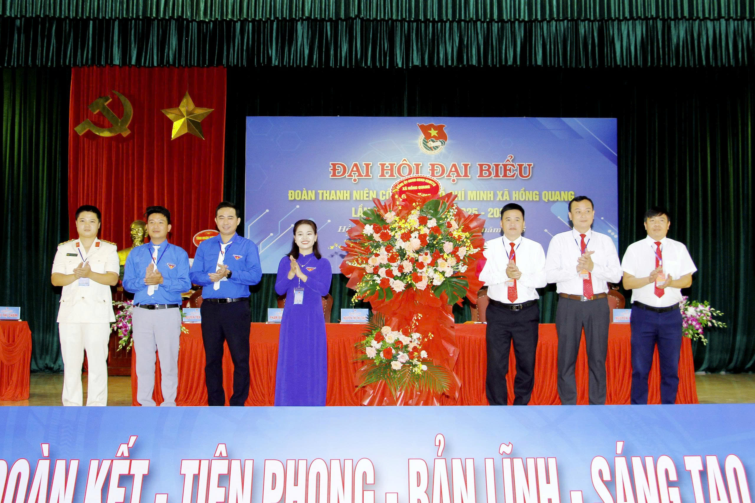 ĐẠI HỘI ĐẠI BIỂU ĐOÀN TNCS HỒ CHÍ MINH XÃ HỒNG QUANG LẦN THỨ I,  NHIỆM KỲ 2025-2030