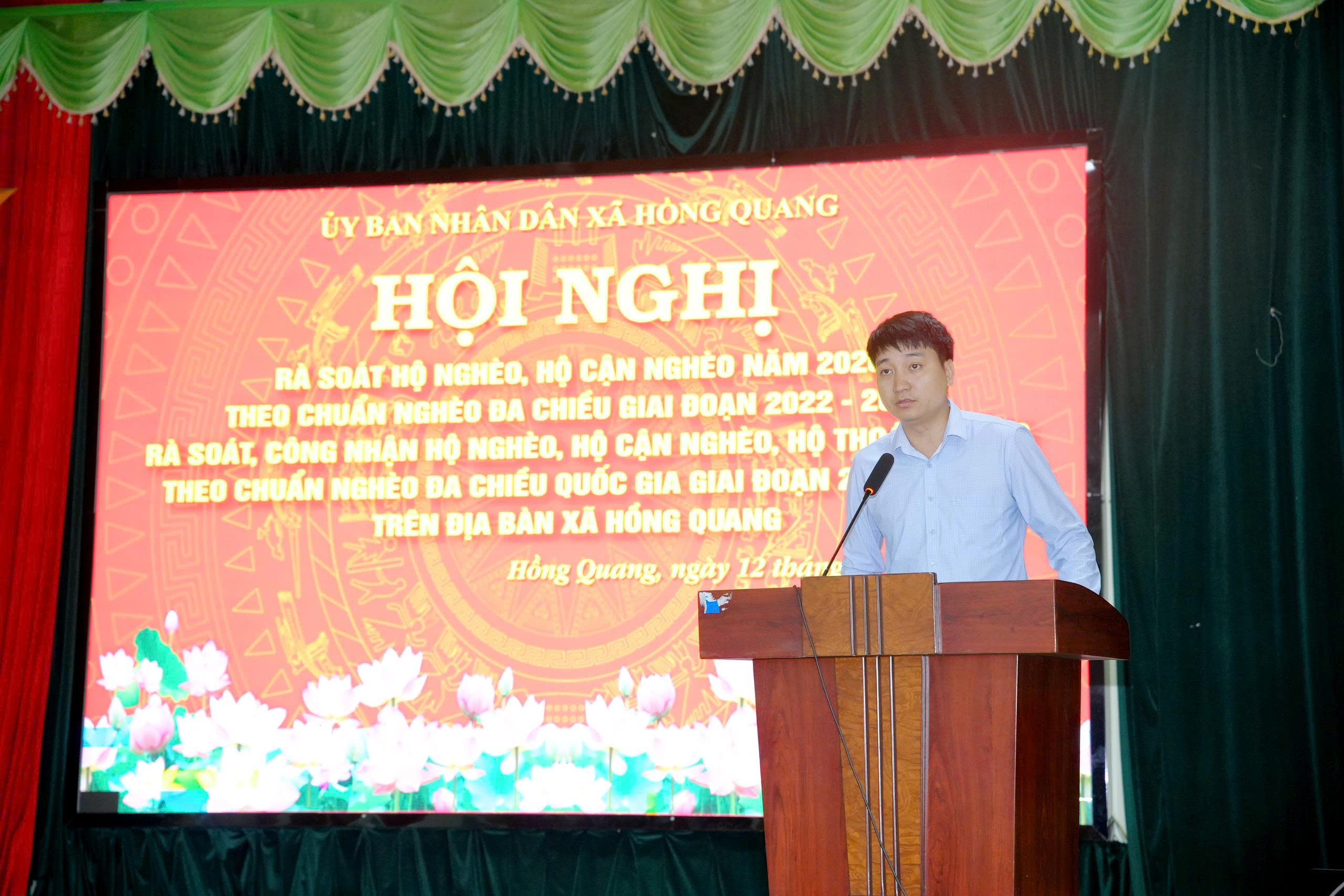 XÃ HỒNG QUANG TRIỂN KHAI RÀ SOÁT HỘ NGHÈO, HỘ CẬN NGHÈO NĂM 2026
