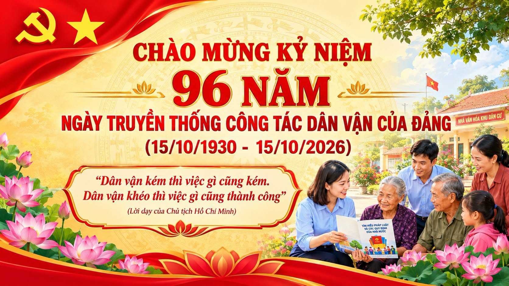 XÃ HỒNG QUANG PHÁT HUY HIỆU QUẢ CÔNG TÁC DÂN VẬN, CỦNG CỐ NIỀM TIN TRONG NHÂN DÂN